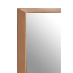 Premier Housewares Interiors By Premier Small Square Gold Finish Wall Mirror - thumbnail 3