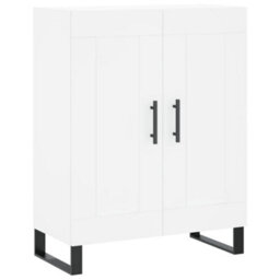 Berkfield Highboard White 69.5X34X180 Cm Engineered Wood - thumbnail 7