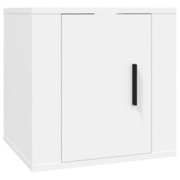 Berkfield Classic 7 Piece Tv Cabinet Set White Engineered Wood - thumbnail 5