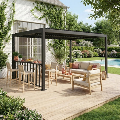Sweeek - Narrow Counter 3M For Palace Pergola Anthracite - image 1