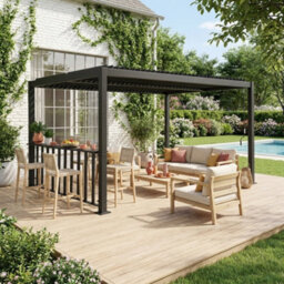 Sweeek - Narrow Counter 3M For Palace Pergola Anthracite - thumbnail 1