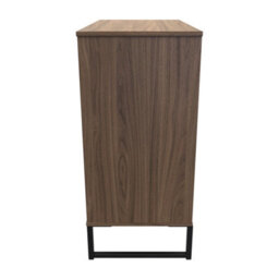 Beijing 4 Drawer Chest Of Drawers In Carini Walnut (Ready Assembled) - thumbnail 2