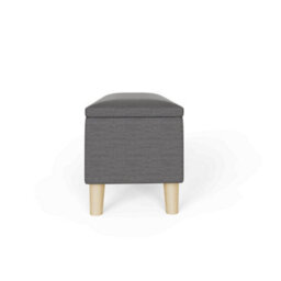 Gfw Secreto Fabric Storage Ottoman Bench Charcoal - thumbnail 9