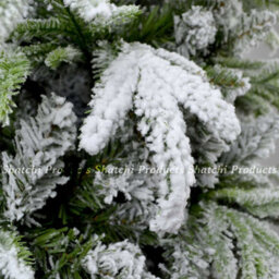 Shatchi 4Ft Green Lapland Snow Covered Christmas Tree - thumbnail 1