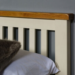 Elm Home And Garden Painted Cream/off White 4'6 Double And 5Ft King Size Bed Frame - thumbnail 7