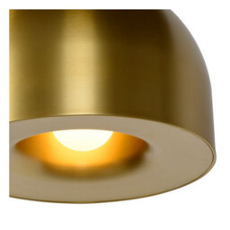 Lucide Akron - Pendant Light - 50 Cm - 1Xe27 - Matt Gold / Brass - thumbnail 4