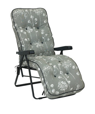 Glendale Garden & Leisure Deluxe Relaxer Renaissance Grey - image 1
