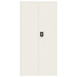 Berkfield File Cabinet White 90X40X180 Cm Steel - thumbnail 3