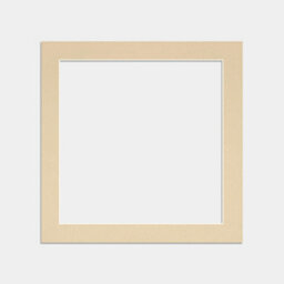 Ak Frames 5X5 Ivory Picture Mounts To Fit 3.5X3.5 Aperture Size - Mount Board Only (No Frame Included) - thumbnail 1