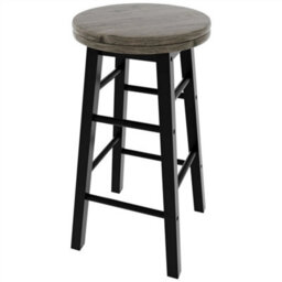 Modern Bar Stool Solid Wood Seat Kitchen Pub Dining Furniture - thumbnail 1