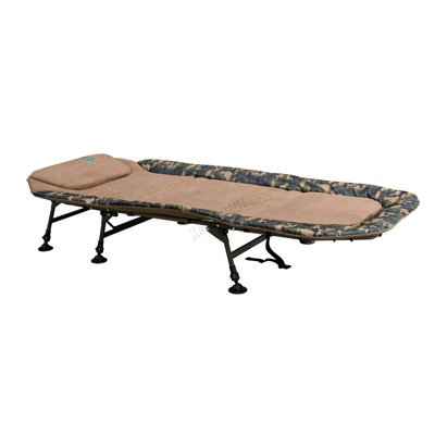 Carpzilla Fishing Bed 6 Legs 150Kg Folding Bedchair Camping Equipment 215X95Cm - image 1