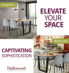Hallowood Furniture Dudley 1.5M Dining Table Set With 4 Silver Grey Fabric Chairs - thumbnail 6