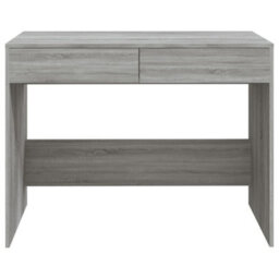 Berkfield Desk Grey Sonoma 101X50X76.5 Cm Engineered Wood - thumbnail 5