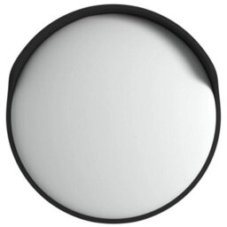 Vidaxl Outdoor Convex Traffic Mirror Black 60 Cm Polycarbonate Traffic Mirrors - thumbnail 2