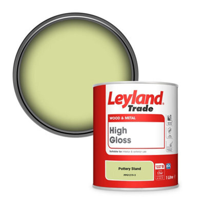 Leyland Trade Wood & Metal High Gloss Paint Pottery Stand (Ppg1219-3) 1L - image 1
