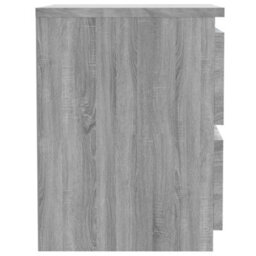 Berkfield Elegant Bedside Cabinets 2 Pcs Grey Sonoma 30X30X40 Cm Engineered Wood - thumbnail 5