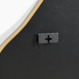 Furniturebox Uk Vita Gold Metal Small 60X60Cm Pebble Shape Wall Mirror - thumbnail 8