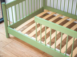 Arte Star Wooden Single Bed Eu 90X200Cm In Olive - Nature-Inspired Calm & Character - thumbnail 9