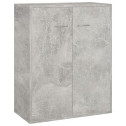 Vidaxl Sideboard Concrete Grey 60X30X75 Cm Engineered Wood - thumbnail 2