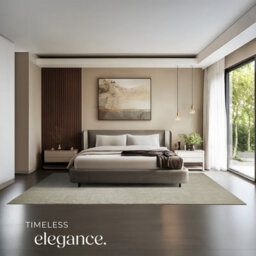 Tectake Rug Zonelle Short Pile And Ultra-Soft Carpet In Rectangular Or Round Design 200 X 290 Cm - Sand - thumbnail 7