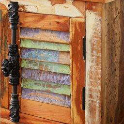 Wyld Haus Seattle Reclaimed Wood Media Sideboard With 2 Drawers, 2 Doors And 1 Shelf - thumbnail 5