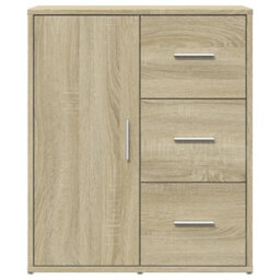 Berkfield Sideboard Sonoma Oak 60X31X70 Cm Engineered Wood - thumbnail 5