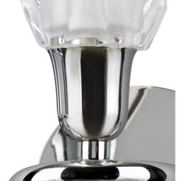 Luminosa Lighting Luminosa Amel Wall Lamp Switched 1 Light L1/sgu10, Polished Chrome - thumbnail 5