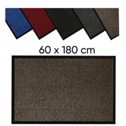Barrier Mat 60 X 180 Cm Brown Anti-Slip Waterproof Door Mat