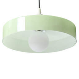 Wyld and Coco Mintglow Pendant Lamp Mint-Green Glass Shade With Inner Globe, W35 X H148Cm, Glass And Iron - thumbnail 5