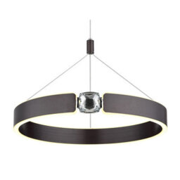 Luminosa Lighting Luminosa Hendricks Pendant Ceiling Light Bronze Colored Brushed Led 3000K - thumbnail 3