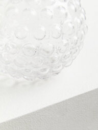 Orsina Elegant Small Round Glass Vase, Stylish Round Pottery Vase, Functional And Compact Glass Vase For Flowers - thumbnail 5