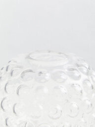 Orsina Elegant Small Round Glass Vase, Stylish Round Pottery Vase, Functional And Compact Glass Vase For Flowers - thumbnail 4