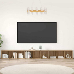 Berkfield Tv Cabinet 3 Pcs Artisan Oak Engineered Wood