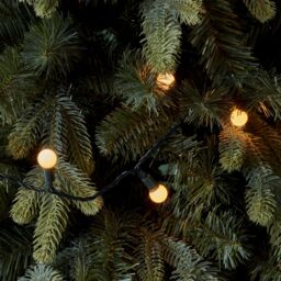 240 Warm White Berry Led String Lights With Timer Function Green Cable - thumbnail 2