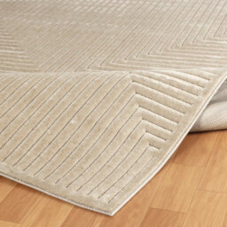 Livabliss Le Mans-Modern Beige 3D High & Low Pile Textured In- & Outdoor Rug 80 X 150 Cm Easy Care, Non Shedding - thumbnail 4