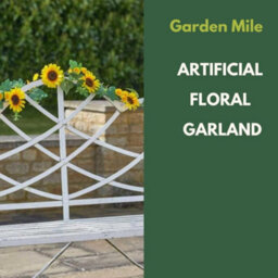 Smart Garden Marco Paul 6Ft Artificial Flower Garland - Sunflower - thumbnail 4