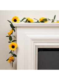 Smart Garden Marco Paul 6Ft Artificial Flower Garland - Sunflower - thumbnail 8