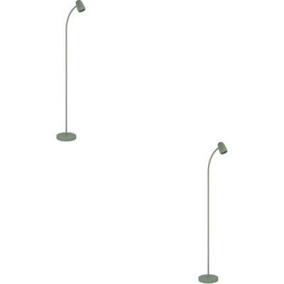 Loops 2 Pack Stylish Modern Green Floor Lamp - Elegant Indoor Lighting For Home Decor - image 1