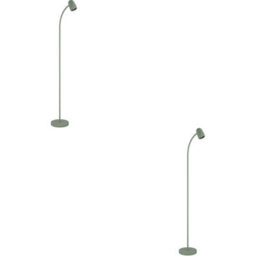 Loops 2 Pack Stylish Modern Green Floor Lamp - Elegant Indoor Lighting For Home Decor - thumbnail 1