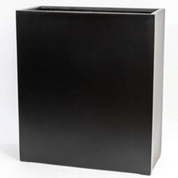 Primrose Large Black Stone Composite Tall Trough Indoor Outdoor Planter 80Cm - thumbnail 2