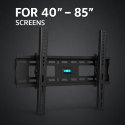 DIEMER Tv Wall Bracket 42-85 Inch - Full Motion Dual Arm Tilt & Swivel Mount Up To 60Kg, Max Vesa 600X400, Free Hdmi Cable - thumbnail 2