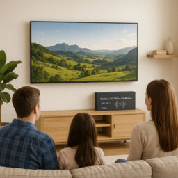 DIEMER Tv Wall Bracket 42-85 Inch - Full Motion Dual Arm Tilt & Swivel Mount Up To 60Kg, Max Vesa 600X400, Free Hdmi Cable - thumbnail 6