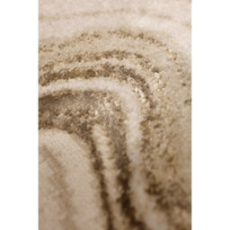 Melrose Watercolour Champagne Wave Effect Patterned Indoor Large Area Rug 140/20Cm - thumbnail 4