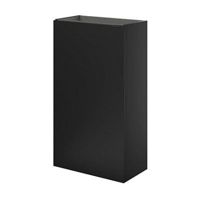GoodHome Imandra Matt Black Single Freestanding Bathroom Cloakroom Unit (H) 790mm (W) 440mm - image 1