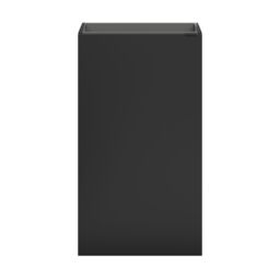 GoodHome Imandra Matt Black Single Freestanding Bathroom Cloakroom Unit (H) 790mm (W) 440mm - thumbnail 2