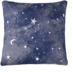 Smart Living Halloween Pumpkins & Celestial Stars Decorative 18 X 18 Filled Cushions- Celestial Stars - thumbnail 3