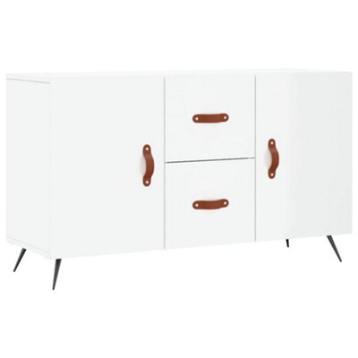 Berkfield Modern Sideboard High Gloss White 100X36X60 Cm Engineered Wood - image 1