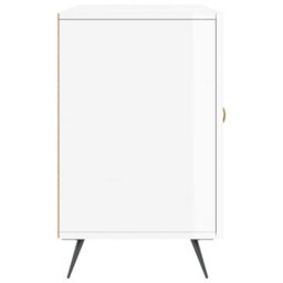 Berkfield Modern Sideboard High Gloss White 100X36X60 Cm Engineered Wood - thumbnail 7