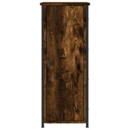 Berkfield Bedside Cabinet Smoked Oak 32X42X80 Cm Engineered Wood - thumbnail 5