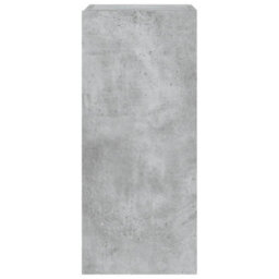 Berkfield Durable Tv Wall Cabinet With Led Lights Concrete Grey 30.5X35X70 Cm - thumbnail 9